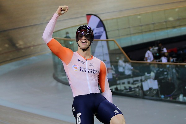 Lavreysen opnieuw naar wereldtitel keirin