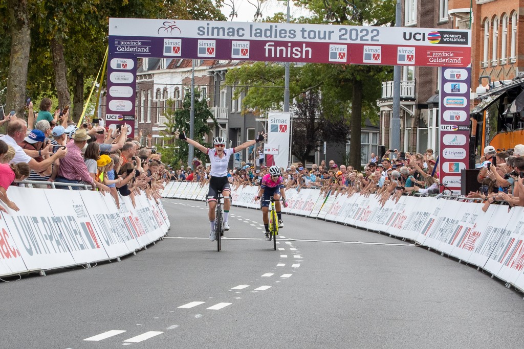 Simac Ladies Tour krijgt opnieuw finale in Arnhem