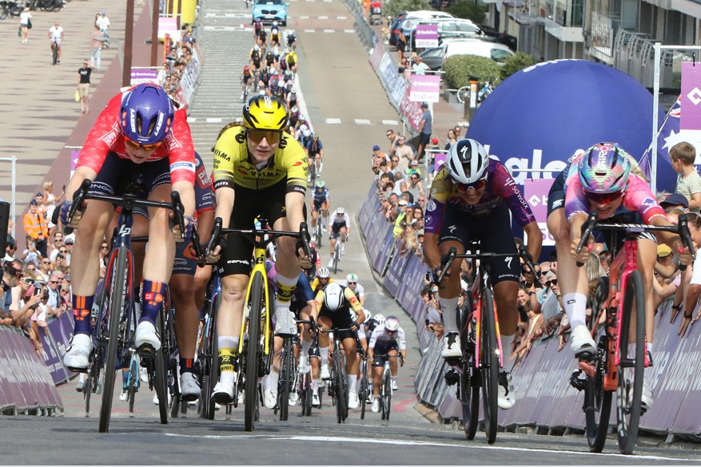 Kool wint etappe Baloise Ladies Tour