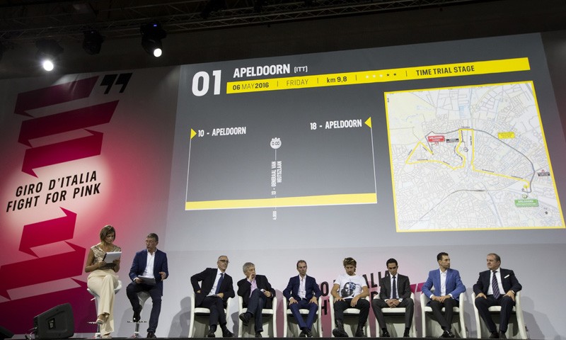 Giro 2016 start vanuit Omnisport Apeldoorn