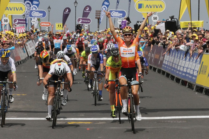 Armitstead wint en valt in Women's Tour of Britain