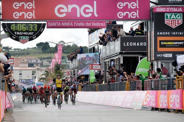 Lotto-Jumbo juicht in Giro, Lammertink achtste