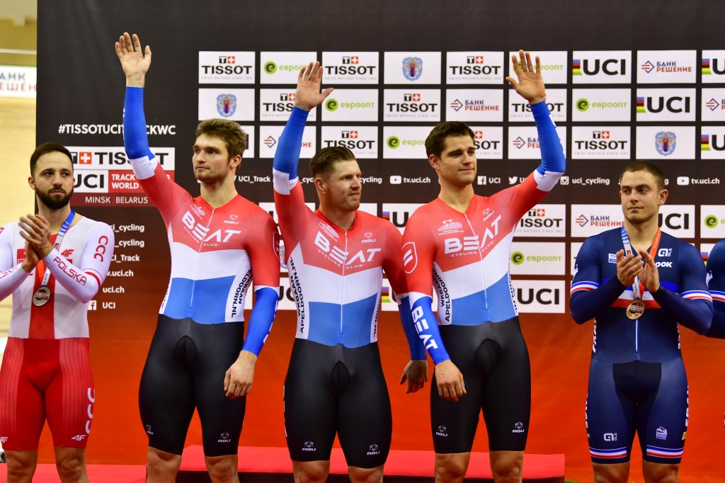 Beat Cycling Club wint teamsprint in Minsk