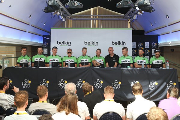 Argos-Shimano en Belkin in Tour of California