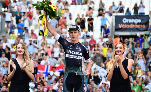 Bodnar wint tijdrit, Froome stevig in geel