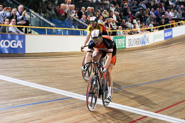 Nederlandse sprinttop in actie in Zesdaagse