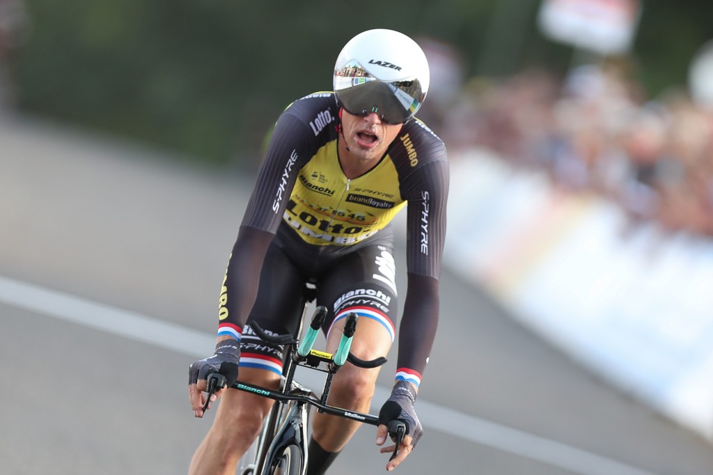 Clement is vijfde in tumultueuze Vuelta-rit