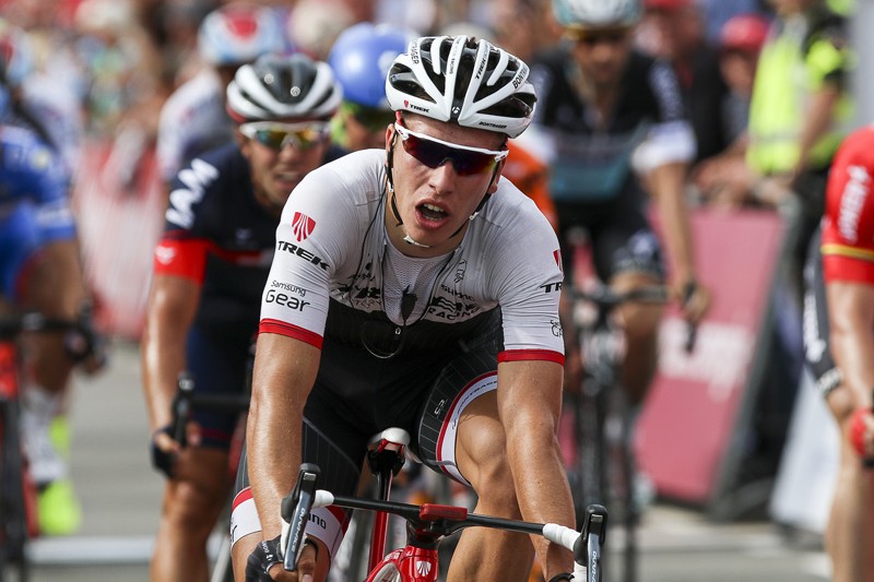 Vuelta: Lindeman strandt, Van Poppel wint