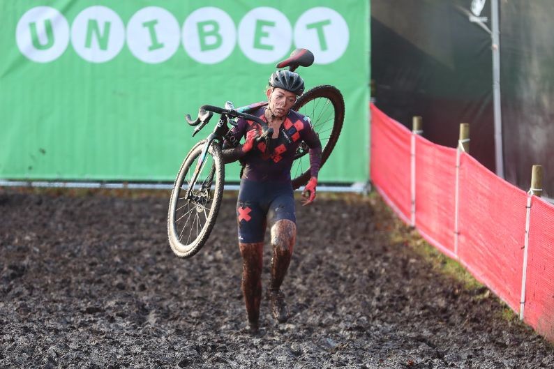 Zelf op parcours EK Veldrijden crossen met Rapha