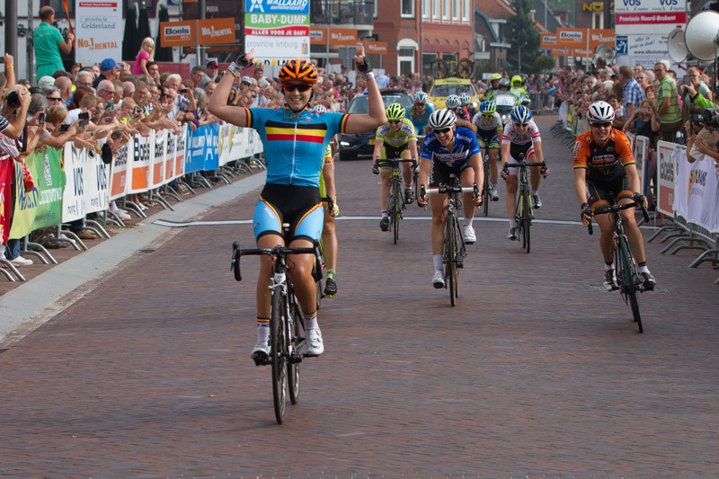 Druyts wint, Stevens leidt in Ladies Tour