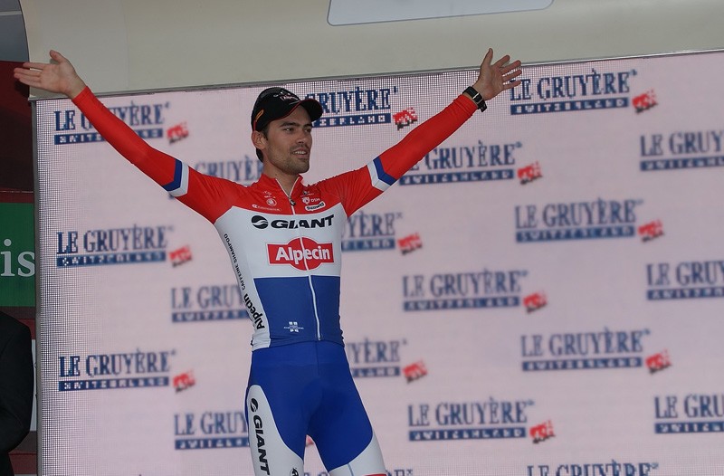 Dumoulin wint tijdrit Tour de Suisse