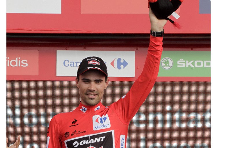 Dumoulin in het rood naar rustdag