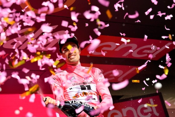 Giro: Dumoulin houdt stand, Kruijswijk verliest