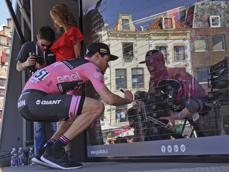 Dertien landgenoten van start in 100e Giro