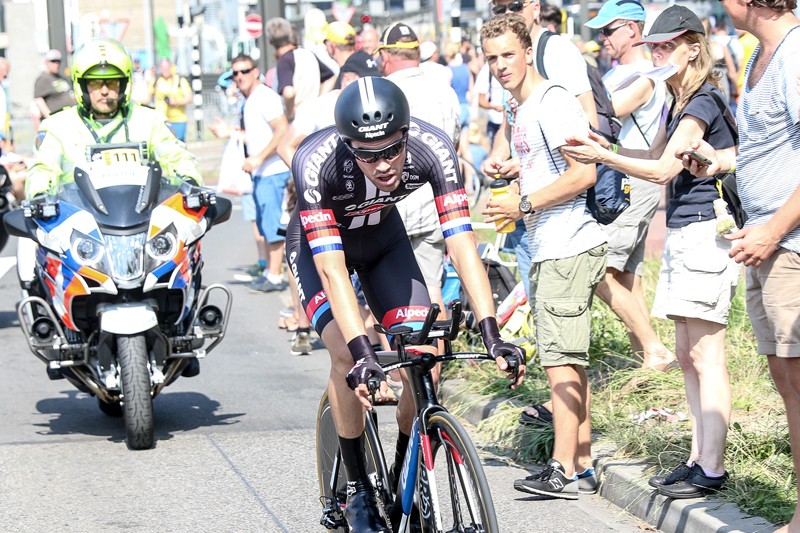 Tom Dumoulin uit Tour de France