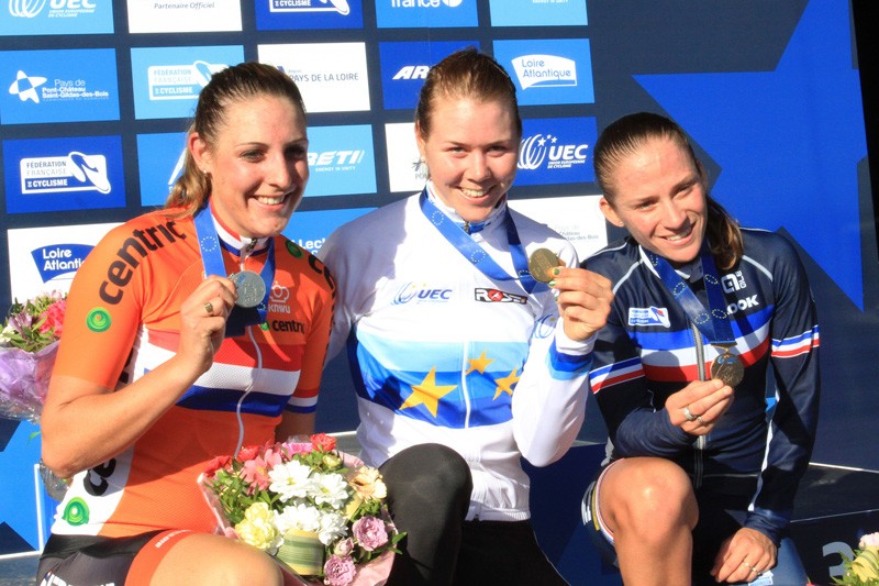 Thalita de Jong Europees kampioene veldrijden