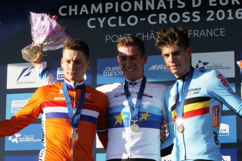 Van der Poel sprint naar zilver op EK