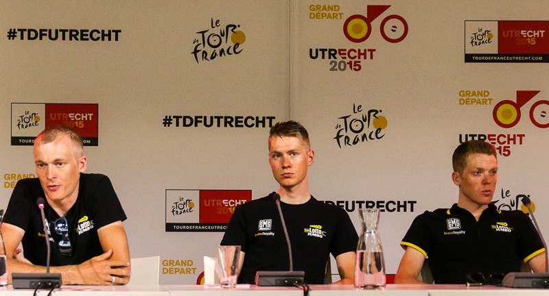 Negen Nederlanders in voorselectie Tour Lotto-Jumbo