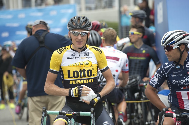 Gesink stijgt naar top 5 in California