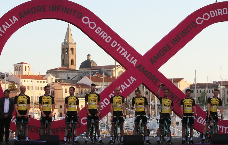 Renners en rugnummers Giro d'Italia 2017