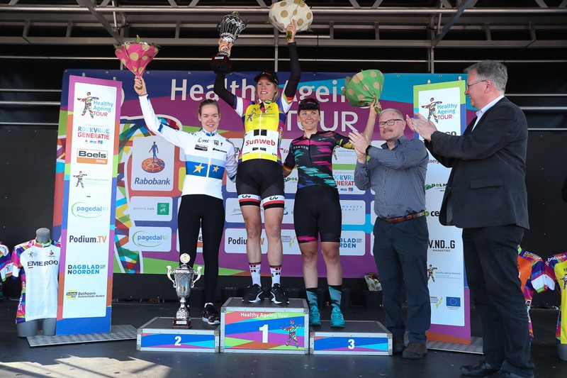 Ellen van Dijk winnares Healthy Ageing Tour