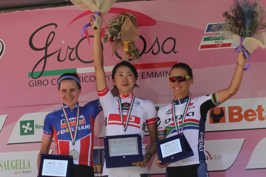 Japanse zege in Giro Rosa