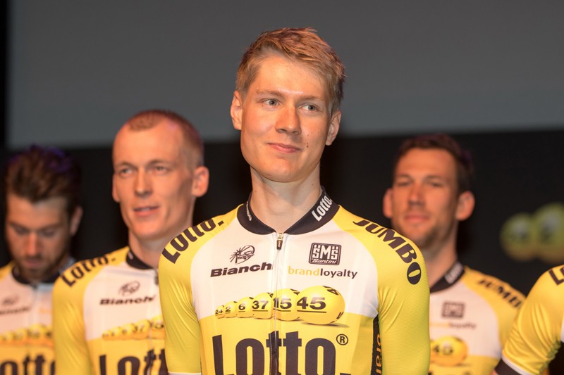 Kelderman en Gesink van voren in Montréal