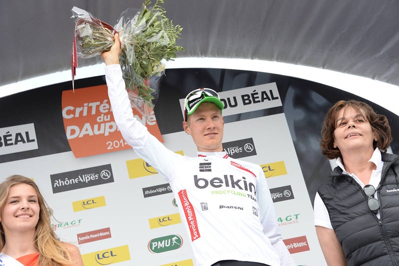 Kelderman vierde en beste jongere in Dauphiné