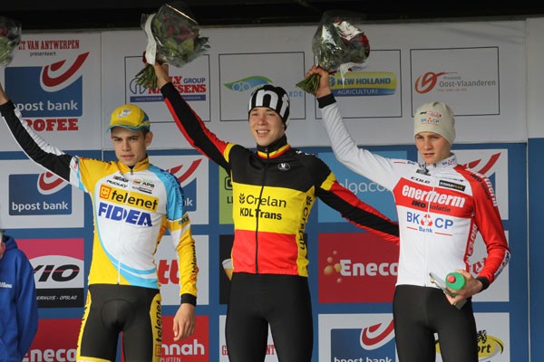 Eenkhoorn en Van der Poel op podium op Koppenberg