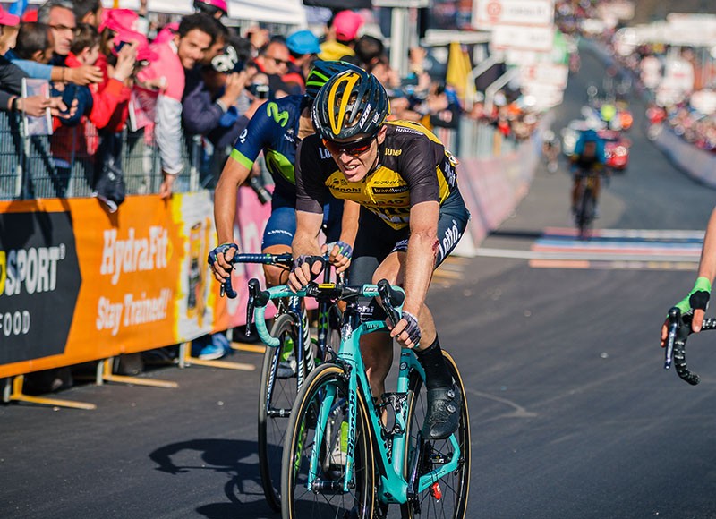 Steven Kruijswijk stapt uit Giro