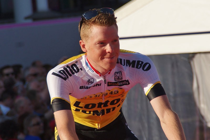 Kruijswijk zakt naar vijfde plaats in Giro