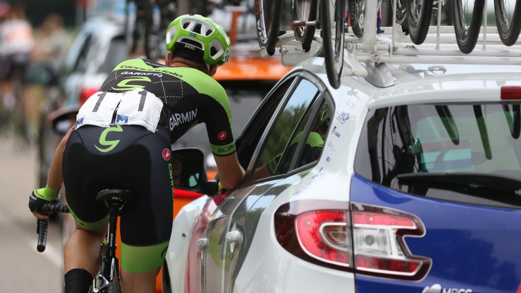 Mollema zesde, Langeveld uit Tour