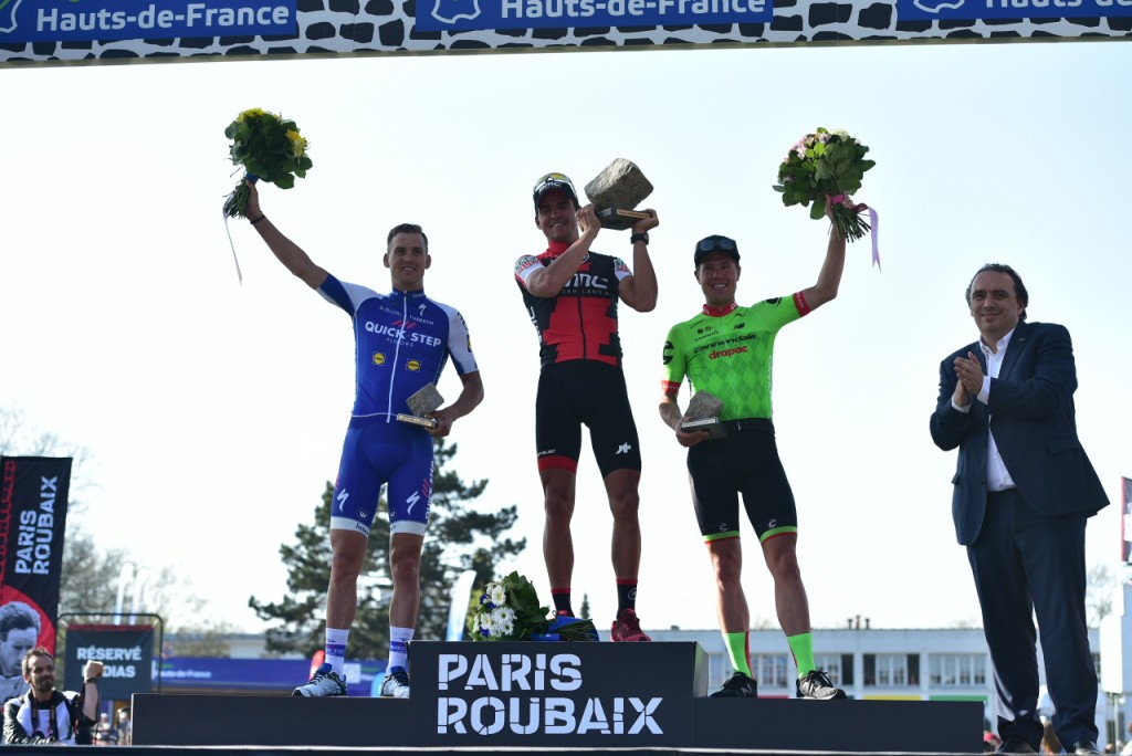 Langeveld is derde in Parijs-Roubaix