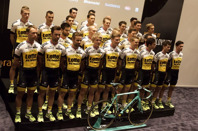 Lotto-Jumbo naar laatste plaats WorldTour