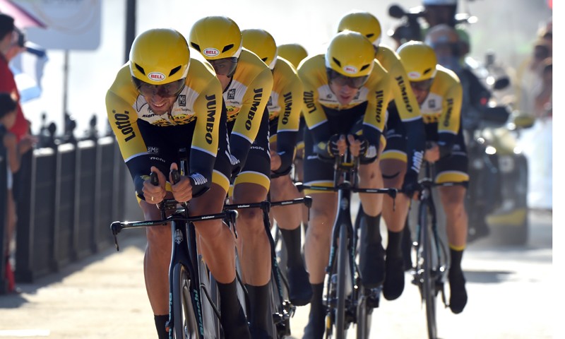 Lotto-Jumbo op WK Ploegentijdrit Qatar