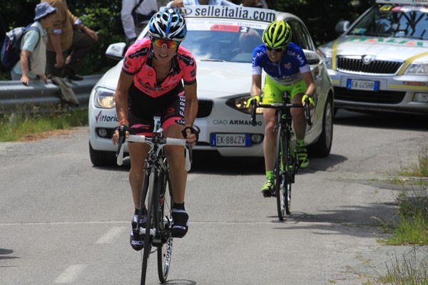 Luperini naar huis gestuurd in Giro Rosa