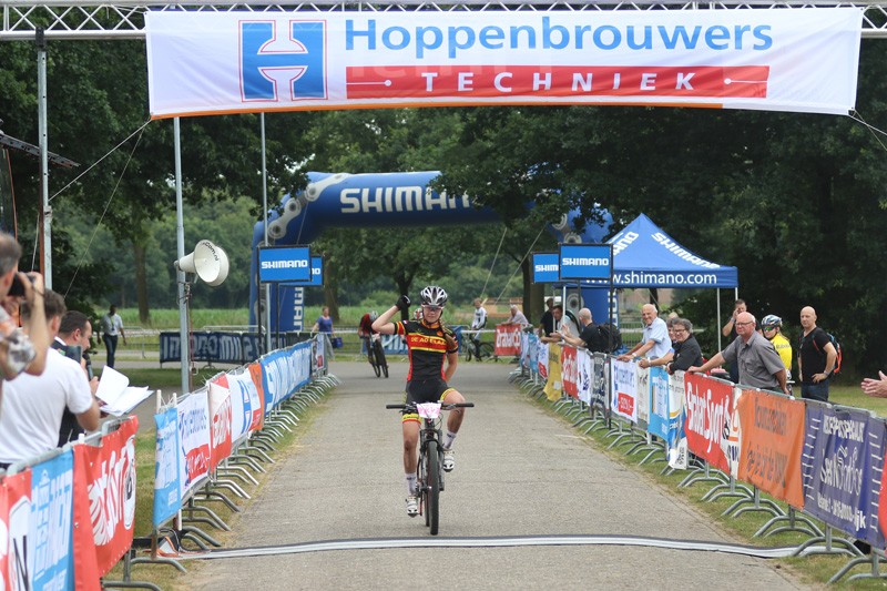 Nationale Mountainbike Cup start in Berlicum