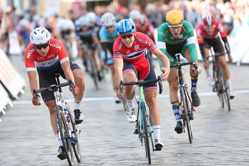 Vierde rit Olympia's Tour voor Halvorsen