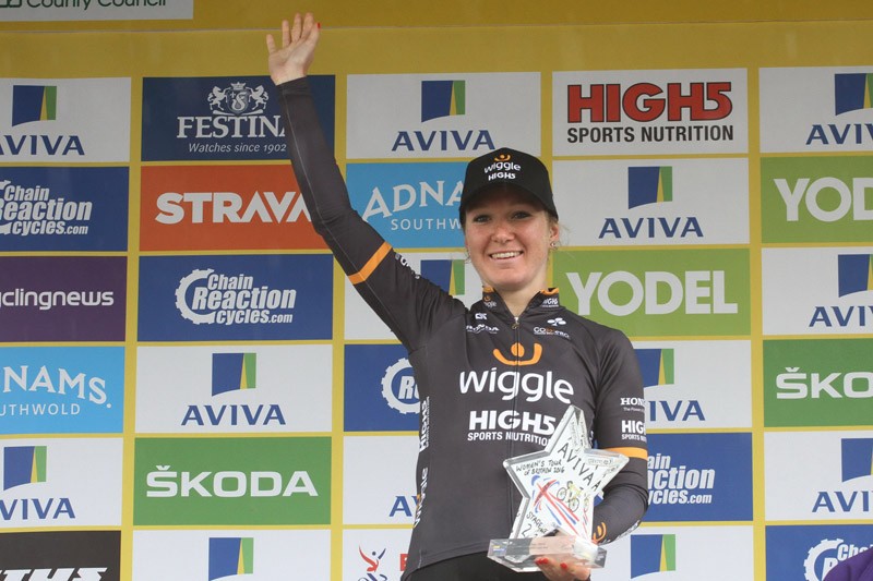 Amy Pieters wint tweede rit Aviva Women's Tour