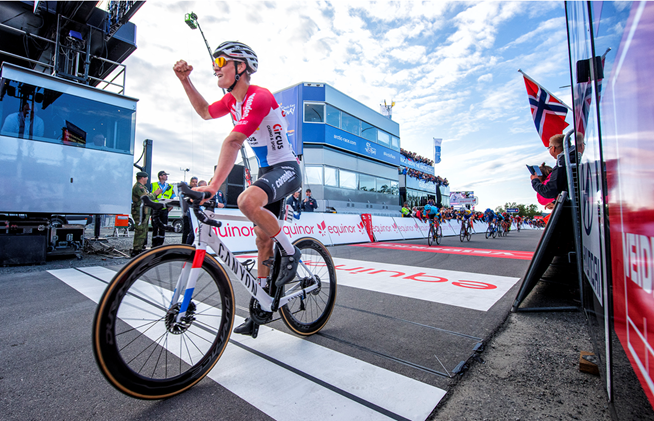 Van der Poel maakt indruk in Noorwegen