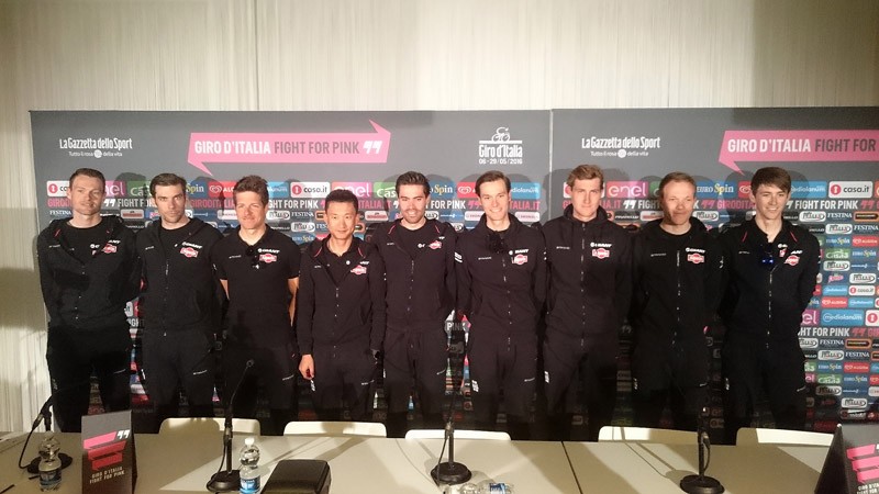 Deelnemers en rugnummers Giro d'Italia 2016