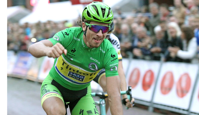 Peter Sagan wint in Surhuisterveen