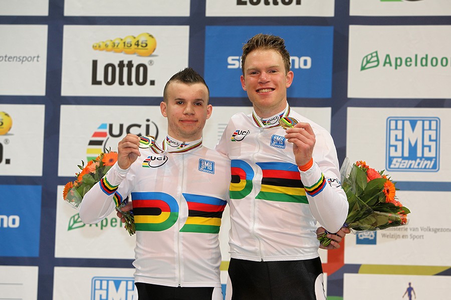 De Vries en Bos winnen goud op WK