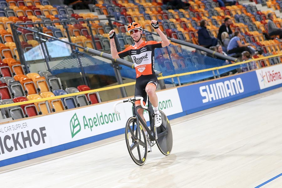 Michel Kreder Nederlands kampioen puntenkoers