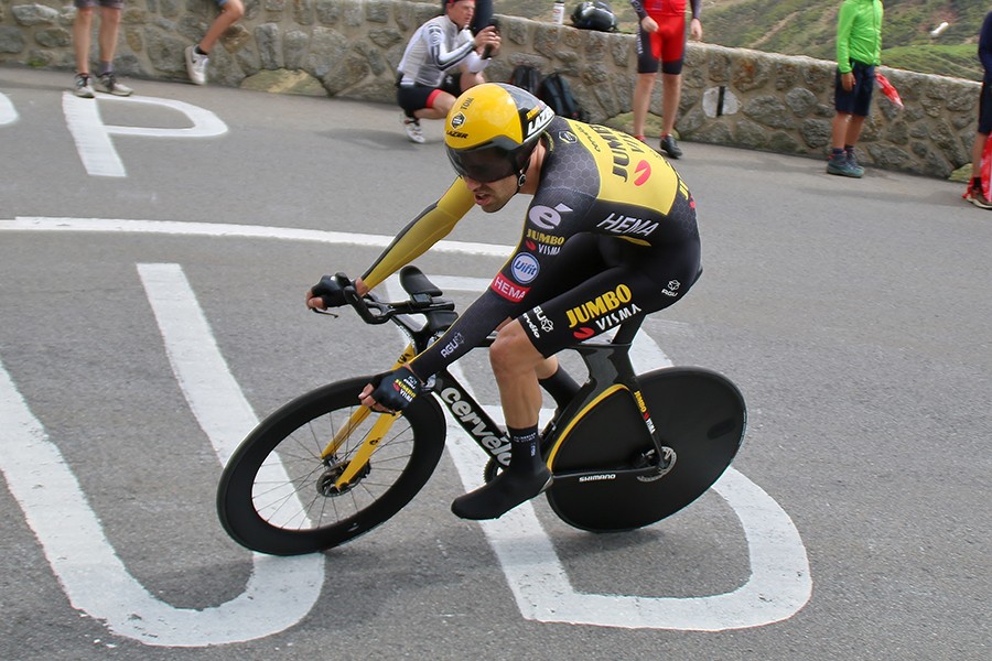 Dumoulin vijfde in klimtijdrit Tour de Suisse