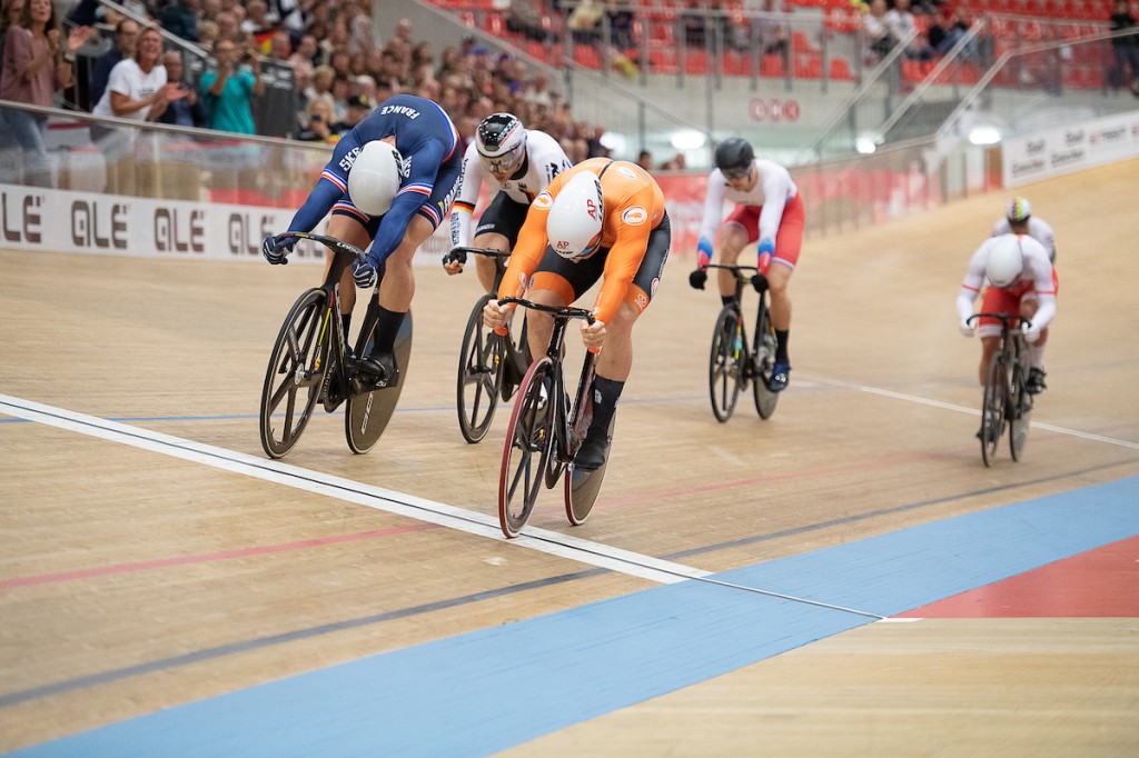 Hoogland wint Europese titel keirin