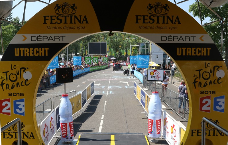 Utrecht stroomt vol voor Tour de France