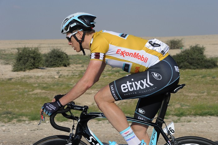 Terpstra steviger in gouden trui in Qatar