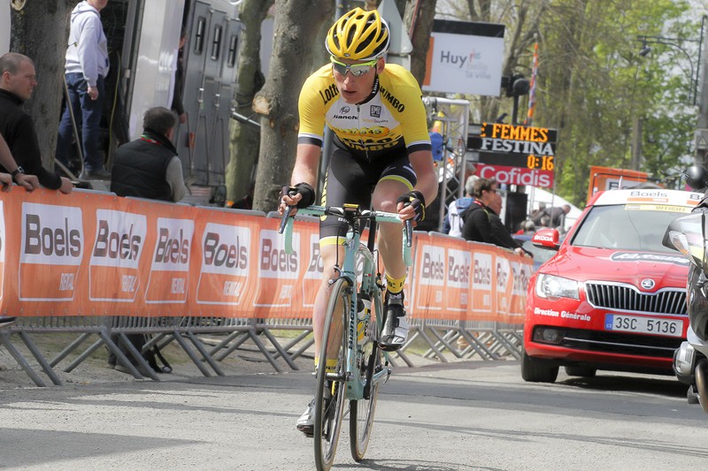 Teunissen sprint in top 10 in Dwars door Vlaanderen