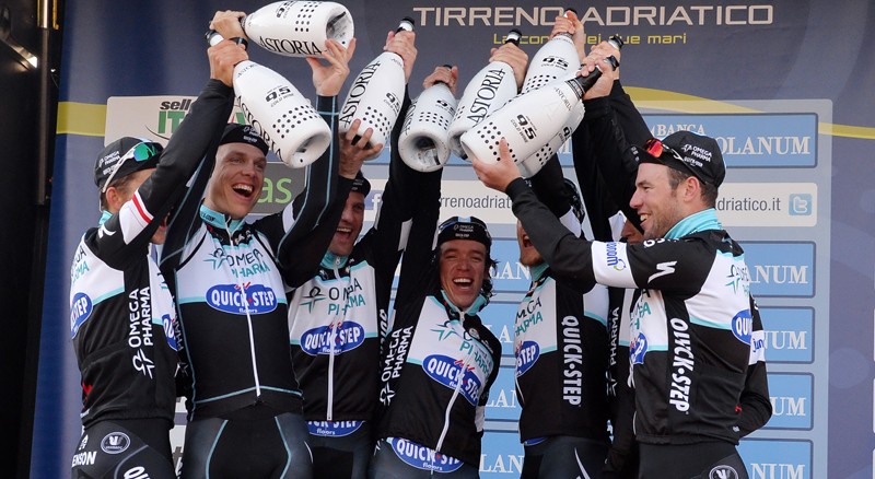 OmegaPharma-QuickStep wint in Tirreno